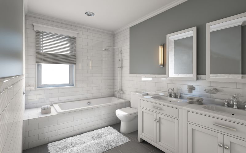 Contemporary Bathroom with Neutral Palette