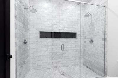 Open Concept Shower Space